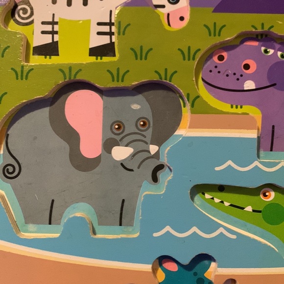 Melissa & Doug Puzzle Magnetico Safari - 2 Puzzle Da 15 Pezzi Per Bambini 3+ - Gioco Da Viaggio - 5